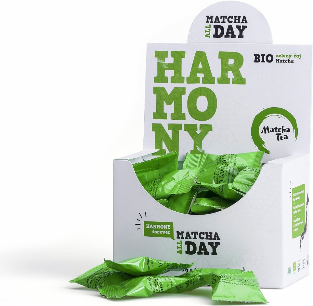 Čajová květina Matcha Tea Harmony zelený čaj 30 x 2 g