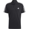 adidas polokošeľa Essentials Piqué Embroidered Small Logo 3-Stripes Polo Shirt IC9310 čierne