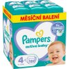Pampers Active Baby 4 9-14 kg 180 ks Pampers Active Baby 4 9-14 kg 180 ks