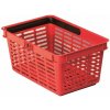 Nákupný košík, plastový, 19 l, DURABLE, červená Nákupný košík, plastový, 19 l, DURABLE, červená