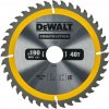 DeWALT Pílový kotúč 40 zubov, 190 x 30 mm
