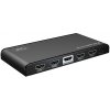 PremiumCord HDMI 2.0 splitter 1-4 porty, 4K x 2K/60Hz, FULL HD, 3D, černý khsplit4f