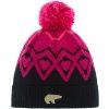 Čiapka Eisbär Ziggy OS Pompon MÜ Kids čierna ružová Čiapka Eisbär Ziggy OS Pompon MÜ Kids čierna ružová