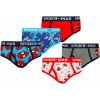Chlapčenské slipy Spiderman 5 Pack - Frogies modrá | biela | hnedá | svetlomodrá | červená | viacfarená 2-3 Y Licensed 9911111165247 Chlapčenské slipy Spiderman 5 Pack - Frogies modrá | biela | hnedá | svetlomodrá | červená | viacfarená 2-3 Y Licensed 9911111165247