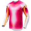 ALPINESTARS dres SUPERTECH SX AFD limitovaná edícia MIG ružová fluo/biela/oranžová 2025 - L ALPINESTARS dres SUPERTECH SX AFD limitovaná edícia MIG ružová fluo/biela/oranžová 2025 - L