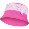 LITTLE ANGEL Klobúk tenký Outlast® 5 | 49-53 cm tm.ružová/ružová-bodka lesk LITTLE ANGEL Klobúk tenký Outlast® 5 | 49-53 cm tm.ružová/ružová-bodka lesk