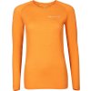 PROGRESS Dámske merino tričko s dlhým rukávom MA NDRZ 125 Oranžová Sivá
