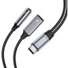 Tech-protect KÁBLOVÝ ADAPTÉR TECH-PROTECT ULTRABOOST PD60W/6A TYP-C NA MINI JACK 3,5MM A TYP-C ČIERNA Tech-protect KÁBLOVÝ ADAPTÉR TECH-PROTECT ULTRABOOST PD60W/6A TYP-C NA MINI JACK 3,5MM A TYP-C ČIERNA