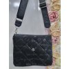 Katrin's Fashion Prešívaná crossbody kabelka Grosso grossocross002 - Čierna grossocross002 Katrin's Fashion Prešívaná crossbody kabelka Grosso grossocross002 - Čierna grossocross002