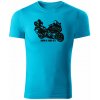 T-ričko BMW K 1600 GTL pánske tričko Farba trička: Tyrkysová, Veľkosť: M T-ričko BMW K 1600 GTL pánske tričko Farba trička: Tyrkysová, Veľkosť: M