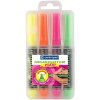 Zvýrazňovač CENTROPEN 8542 FLEXI NEON - sada 4 ks Zvýrazňovač CENTROPEN 8542 FLEXI NEON - sada 4 ks