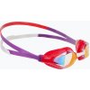 Plavecké okuliare Arena Air-Speed Mirror yellow copper/bright coral/plum Plavecké okuliare Arena Air-Speed Mirror yellow copper/bright coral/plum