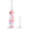 Sonická zubná kefka Oromed ružová pre deti 0-3 roky na batérie Sonická zubná kefka Oromed ružová pre deti 0-3 roky na batérie