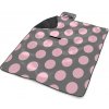 Sablio Plážová deka Veľké ružové bodky: 200x140 cm Sablio Plážová deka Veľké ružové bodky: 200x140 cm