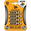 JCB Super Alkaline AA 4ks JCB-LR06-4B JCB Super Alkaline AA 4ks JCB-LR06-4B