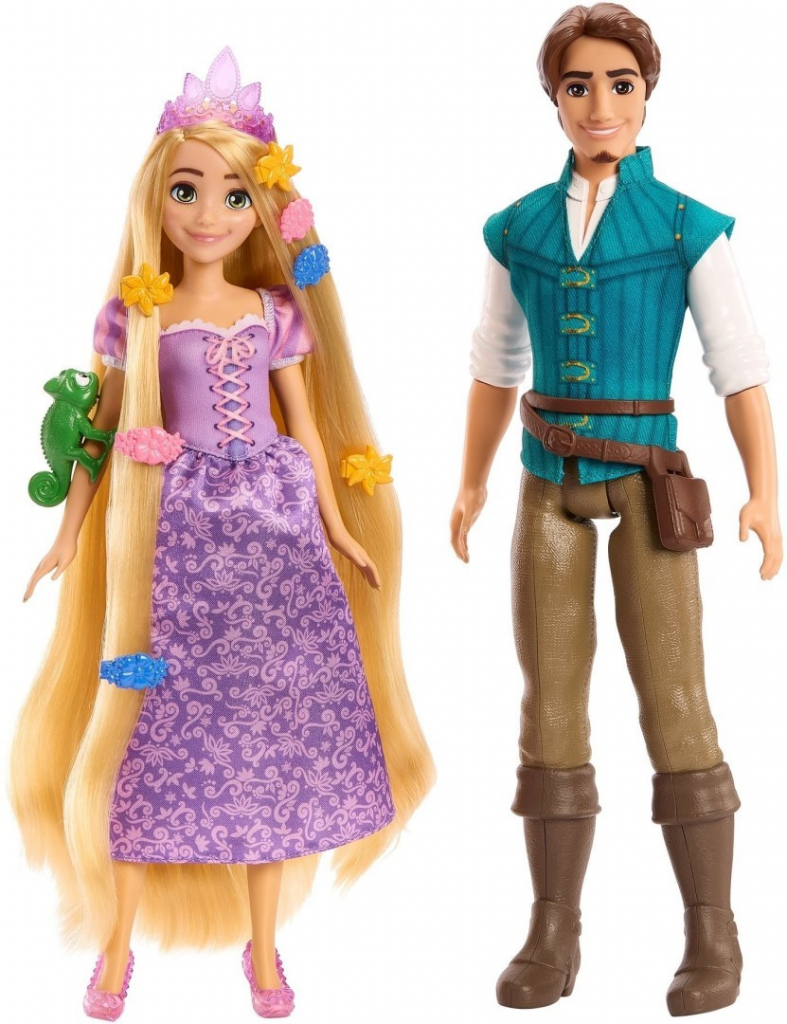 Mattel Disney Princess Dobrodružná sada Rapunzel & Flynn Rider
