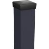 Stĺpik na plot bránkový POLARGOS 10 x 10 x 220 cm dorazový 7016 antracit Stĺpik na plot bránkový POLARGOS 10 x 10 x 220 cm dorazový 7016 antracit