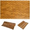 Bambusová kúpeľňová predložka 80 × 50 cm 26048 – protišmyková spodná strana, vodeodolná Bambusová kúpeľňová predložka 80 × 50 cm 26048 – protišmyková spodná strana, vodeodolná