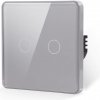 Revolo Touch dotykový vypínač Sense č.5 - Strieborný zaoblený Revolo Touch dotykový vypínač Sense č.5 - Strieborný zaoblený