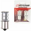 4Cars LED žiarovky 13 LED 12 V S25-5050SMD BAU15S orange 2 ks 92445