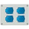 Rozvodnica zásuvková R-BOX, 4x250V Rozvodnica zásuvková R-BOX, 4x250V