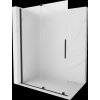 MEXEN/S - Velar Sprchová zástena posuvná Walk-in 160 x 200, dekor 8 mm, čierna 871-160-000-33-70 MEXEN/S - Velar Sprchová zástena posuvná Walk-in 160 x 200, dekor 8 mm, čierna 871-160-000-33-70