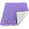 Sablio Deka pre bábätko Hviezdy na fialovej - 90x120 cm Sablio Deka pre bábätko Hviezdy na fialovej - 90x120 cm