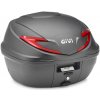 GIVI B360N2 kufor čierny (Monolock s vlastnou platňou) s červenými odrazkami, objem 39 ltr GIVI B360N2 kufor čierny (Monolock s vlastnou platňou) s červenými odrazkami, objem 39 ltr