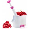 Perfect Home 00311 Odkôstkovač čerešní s nádobkou, ružový Perfect Home 00311 Odkôstkovač čerešní s nádobkou, ružový