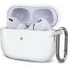Enem Jednofarebný obal na Airpods PRO 2 - White IRAIRP2-19
