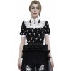 tričko gotický and punk DEVIL FASHION SWEET PANDEMONIUM BLACK AND WHITE Čierna tričko gotický and punk DEVIL FASHION SWEET PANDEMONIUM BLACK AND WHITE Čierna