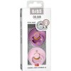 Bibs Colour kaučuk 2ks Lavender Baby Pink Bibs Colour kaučuk 2ks Lavender Baby Pink