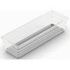 KIS SISTEMO 3 Organizér 22,5 x 7,5 x 5 cm transparentný/sivá 10012-A94 KIS SISTEMO 3 Organizér 22,5 x 7,5 x 5 cm transparentný/sivá 10012-A94