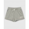 GAP Baby kraťasy s logom Sivá 4YRS Sivá Sivá GAP Baby kraťasy s logom Sivá 4YRS Sivá Sivá
