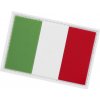 101 INC PVC 3D nášivka vlajka Talianska 101 INC PVC 3D nášivka vlajka Talianska