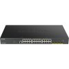 D-Link DGS-1250-28XMP/E 24-port Gigabit PoE Smart Managed Switch with 4x 10G SFP+ ports, 370Watts D-Link DGS-1250-28XMP/E 24-port Gigabit PoE Smart Managed Switch with 4x 10G SFP+ ports, 370Watts