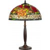 Stolná lampa Tiffany vitráž ROSA 501 sklíčok 62*Ø40 2*E27 Stolná lampa Tiffany vitráž ROSA 501 sklíčok 62*Ø40 2*E27