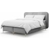Wilsondo Čalúnená boxspring posteľ s matracom Fandy 120x200 - sivá Wilsondo Čalúnená boxspring posteľ s matracom Fandy 120x200 - sivá