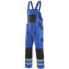 Canis CXS LUXY BRIGHT Pracovné nohavice s náprsenkou Modrá Čierna