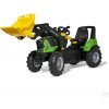 Rolly Toys Šľapací traktor Deutz Agrotron T8280TTV rollyFarmtrac s predným nakladačom a Nafukovacími Kolesami Rolly Toys Šľapací traktor Deutz Agrotron T8280TTV rollyFarmtrac s predným nakladačom a Nafukovacími Kolesami