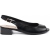 GOODIN Black elegant low-heeled sandals čierna 39 GOODIN 0000296770465 GOODIN Black elegant low-heeled sandals čierna 39 GOODIN 0000296770465