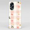 OPPO - Oppo A58 - SILIKÓN - Soft Plaid Dream OPPO - Oppo A58 - SILIKÓN - Soft Plaid Dream