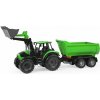 Lena Worxx Traktor Deutz-Fahr s přívěsem Lena Worxx Traktor Deutz-Fahr s přívěsem