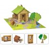 Jeujura Drevená stavebnica 85 dielov Dom mezonet Jeujura Drevená stavebnica 85 dielov Dom mezonet