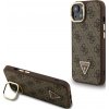 Guess PU 4G púzdro MagSafe s logom diamantového trojuholníka, stojanom a ráme pre fotoaparát pre iPhone 13 hnedé (GUHMP13MPCS4GPTW) Guess PU 4G púzdro MagSafe s logom diamantového trojuholníka, stojanom a ráme pre fotoaparát pre iPhone 13 hnedé (GUHMP13MPCS4GPTW)