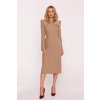 Stylove koktejlové šaty klasického strihu midi veľkosti XL Stylove koktejlové šaty klasického strihu midi veľkosti XL