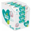 Vlhčené obrúsky pre deti Pampers Sensitive 15 x 80 ks