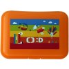 Mac Toys Dečko desiatový box s priehradkou oranžový