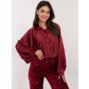 Blúzka DHJ-KS-15257.53P bordó