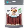 Dokas Tyčinky z hovädzie kože obalené hovädziem mäsom pamlsok pre psov 190g Dokas Tyčinky z hovädzie kože obalené hovädziem mäsom pamlsok pre psov 190g